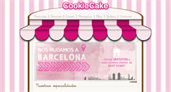 Desktop Screenshot of cookiecake.es